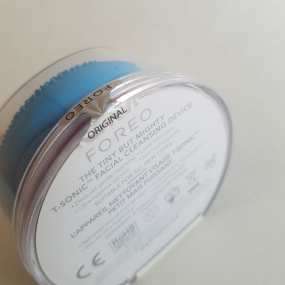 FOREO LUNA play Facial T-Sonic Cleansing Device Aquamarine Blue Brand New Sealed - Picture 9 of 10